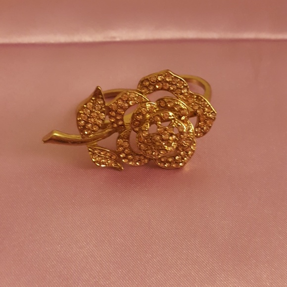rose double ring - Picture 2 of 3