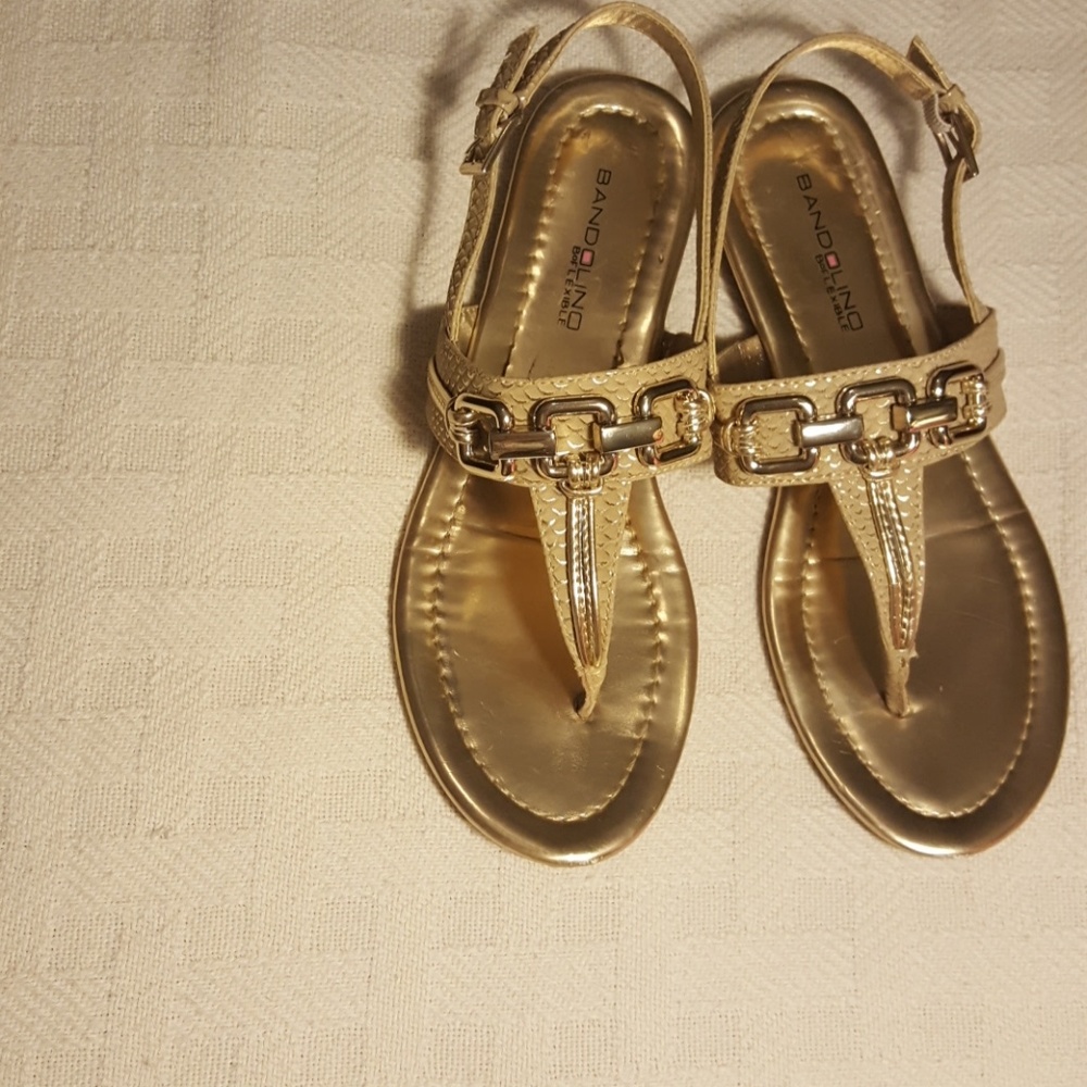 🆕 Gold Sandles