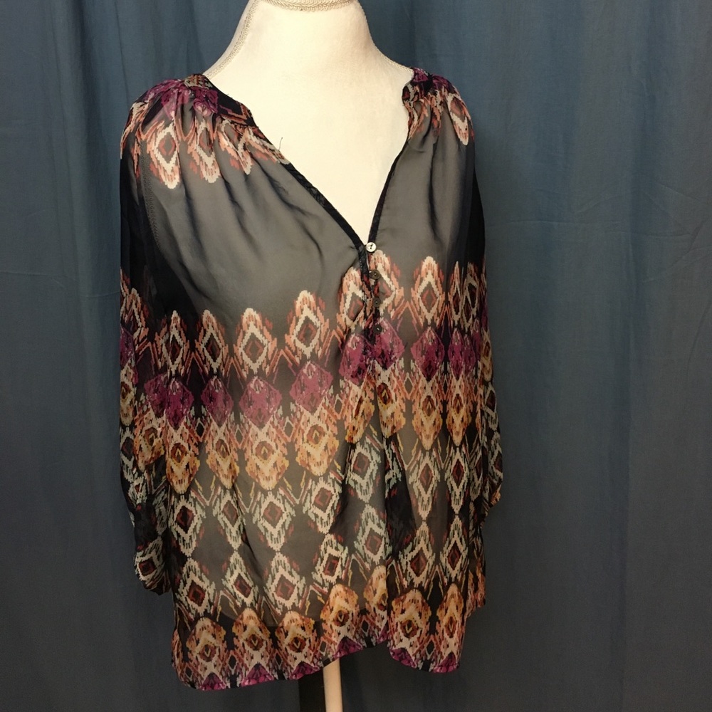 Sheer shirt