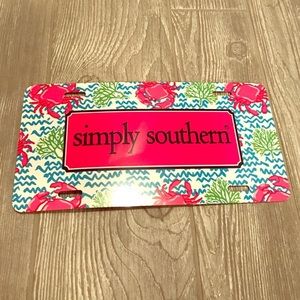 Simply southern license plate