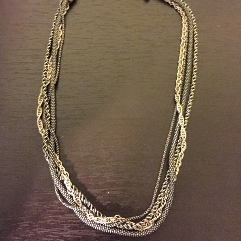 Silpada Multi Strand .925 Sterling Silver Necklace
