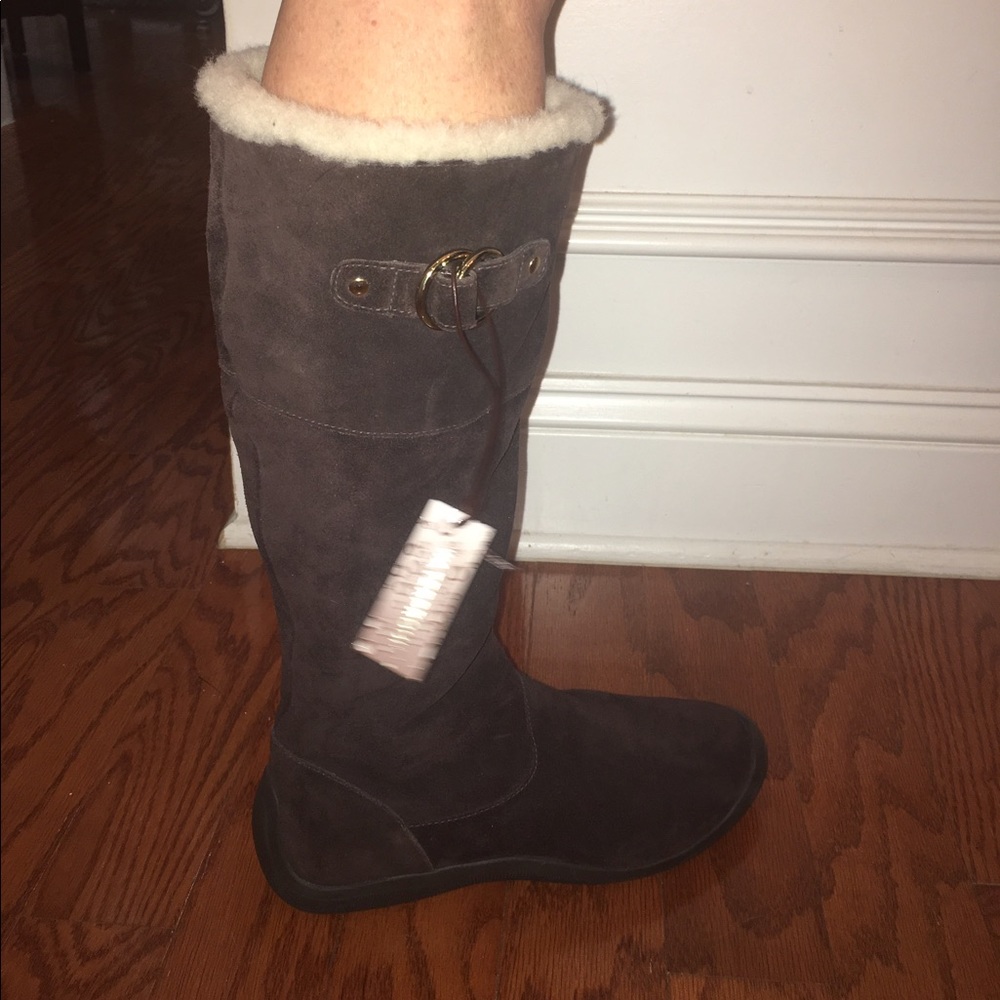 Cole Haan Brown Waterproof boots