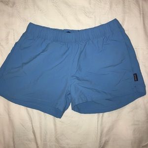 Patagonia barely baggies shorts in blue