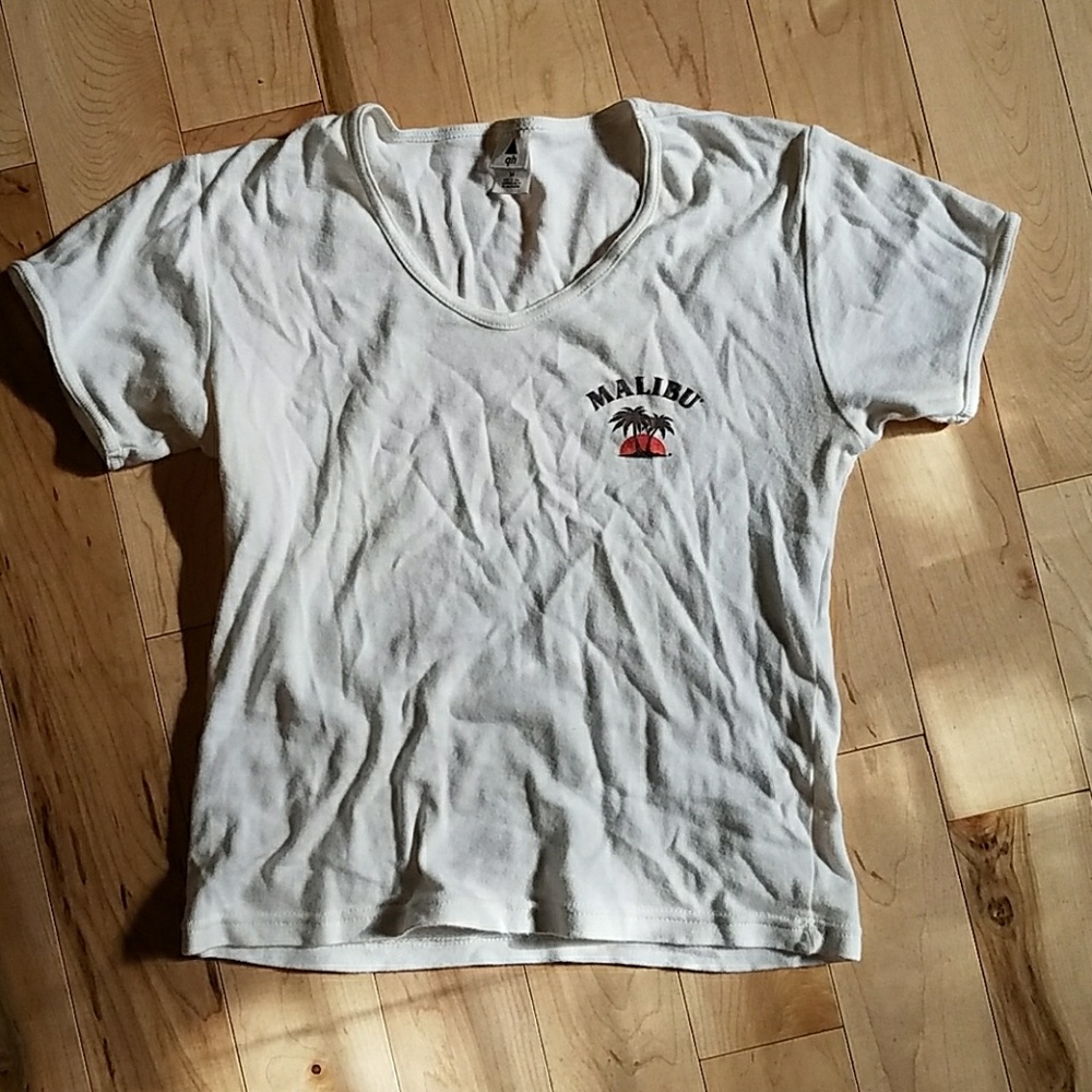 Malibu rum crop top