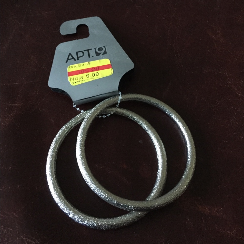 Apt. 9 Set Of Silver Bangles