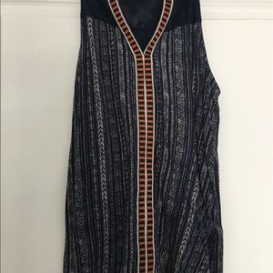 Lucky Brand navy blue tank top
