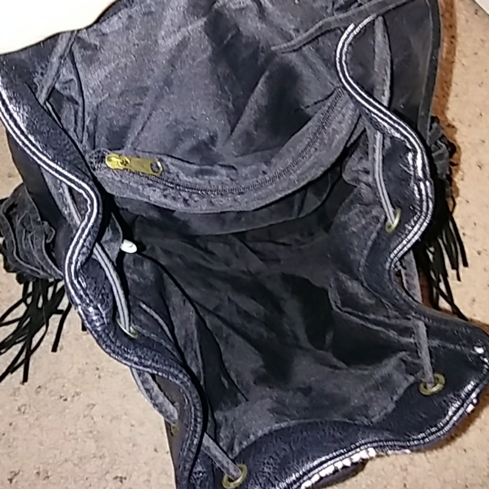Pattern, With fringe Backpack - Picture 3 of 8