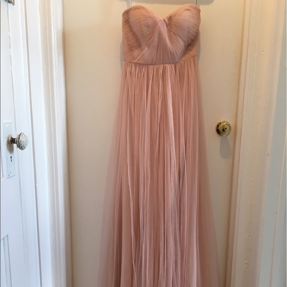 Blush color gown
