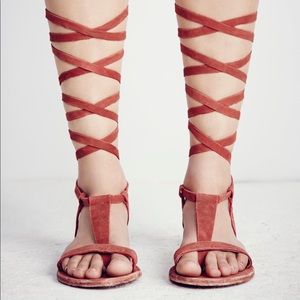 Dahlia Lace Up Sandals