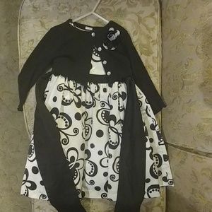 Gorgeous Black and White Dress