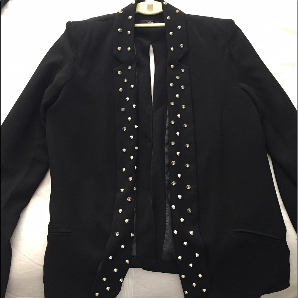 Studded blazer