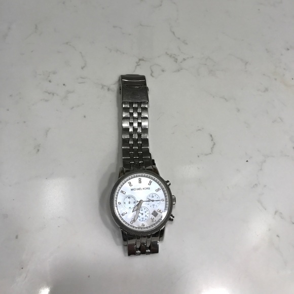 Michael Kors Stainless Steel Ritz Chronograph - Picture 1 of 4