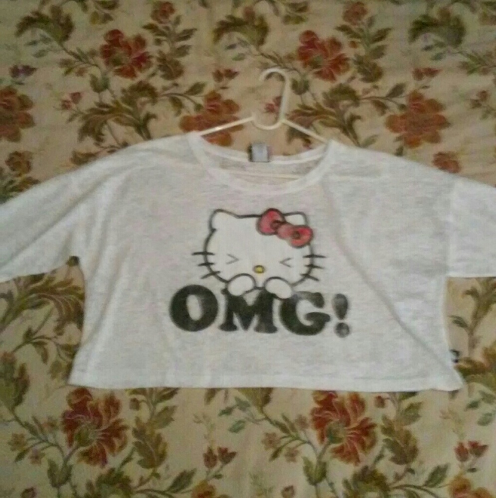 A Hello Kitty OMG crop top.