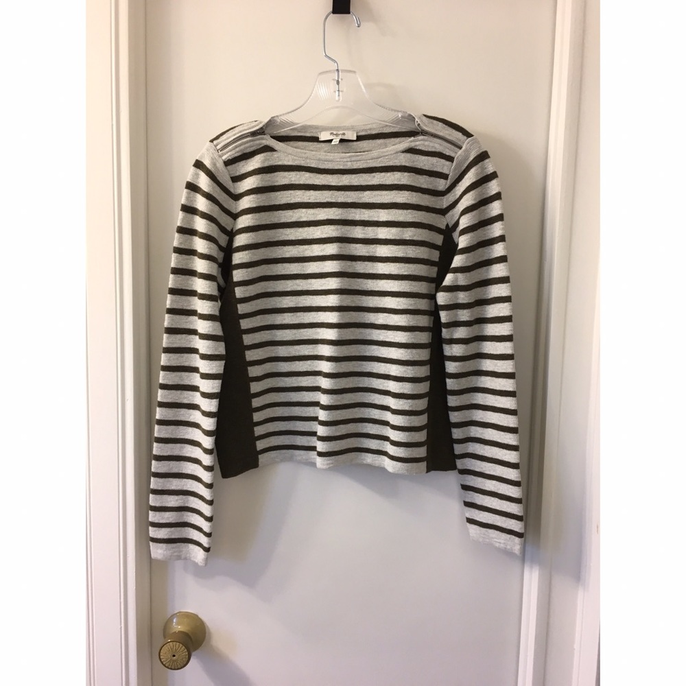 MADEWELL WOOL CROPPED SWEATER - Picture 4 of 5