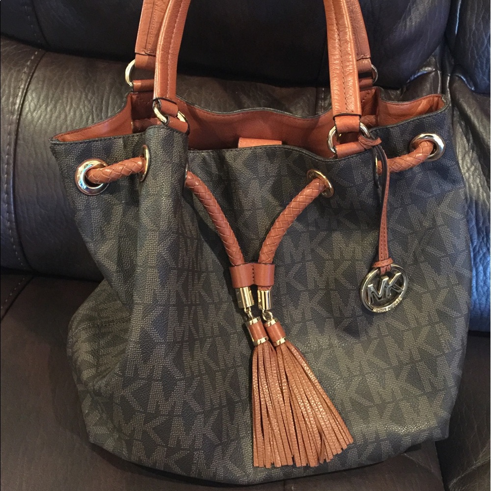 Michael Kors purse with matching wallet
