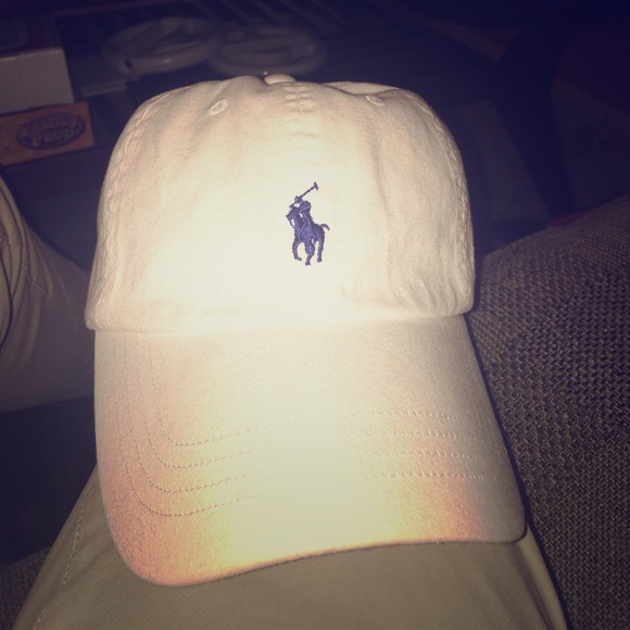 White Polo Hat - Picture 1 of 1