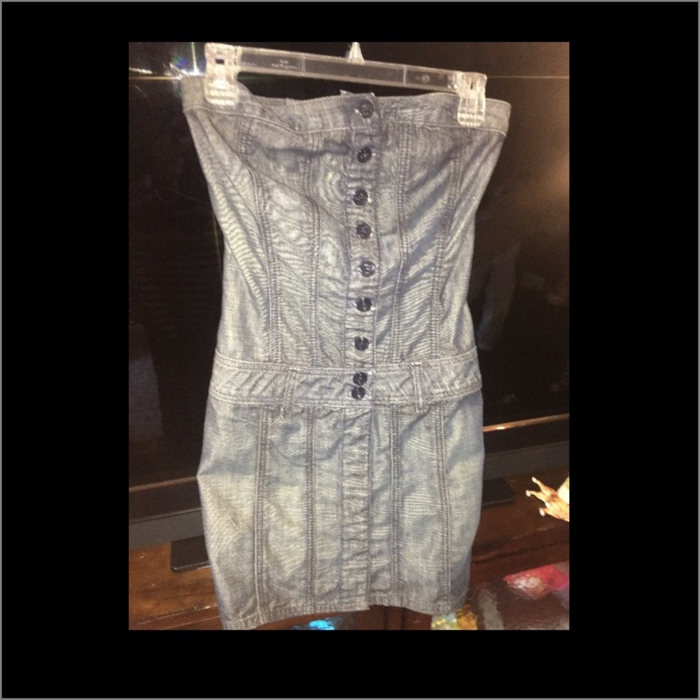 Guess denim dress size small