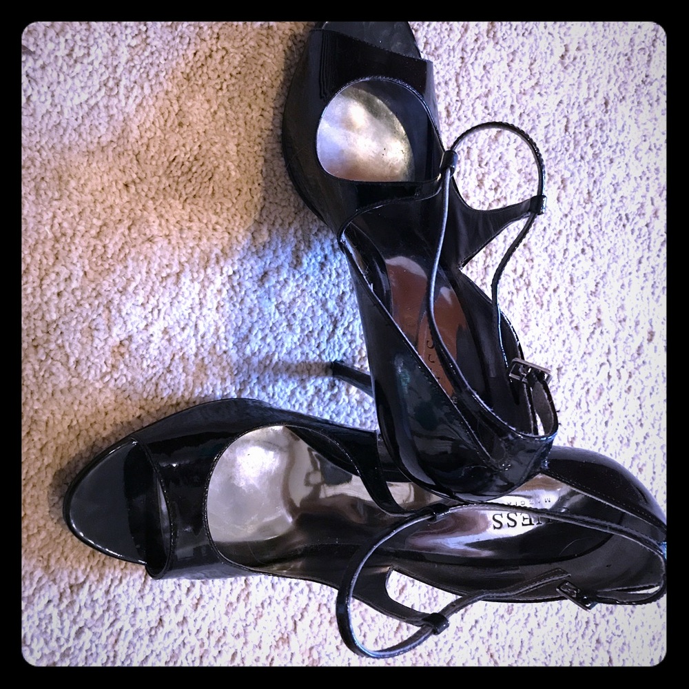 Black Guess Stilettos
