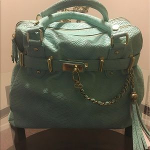Teal Steve Madden Satchel