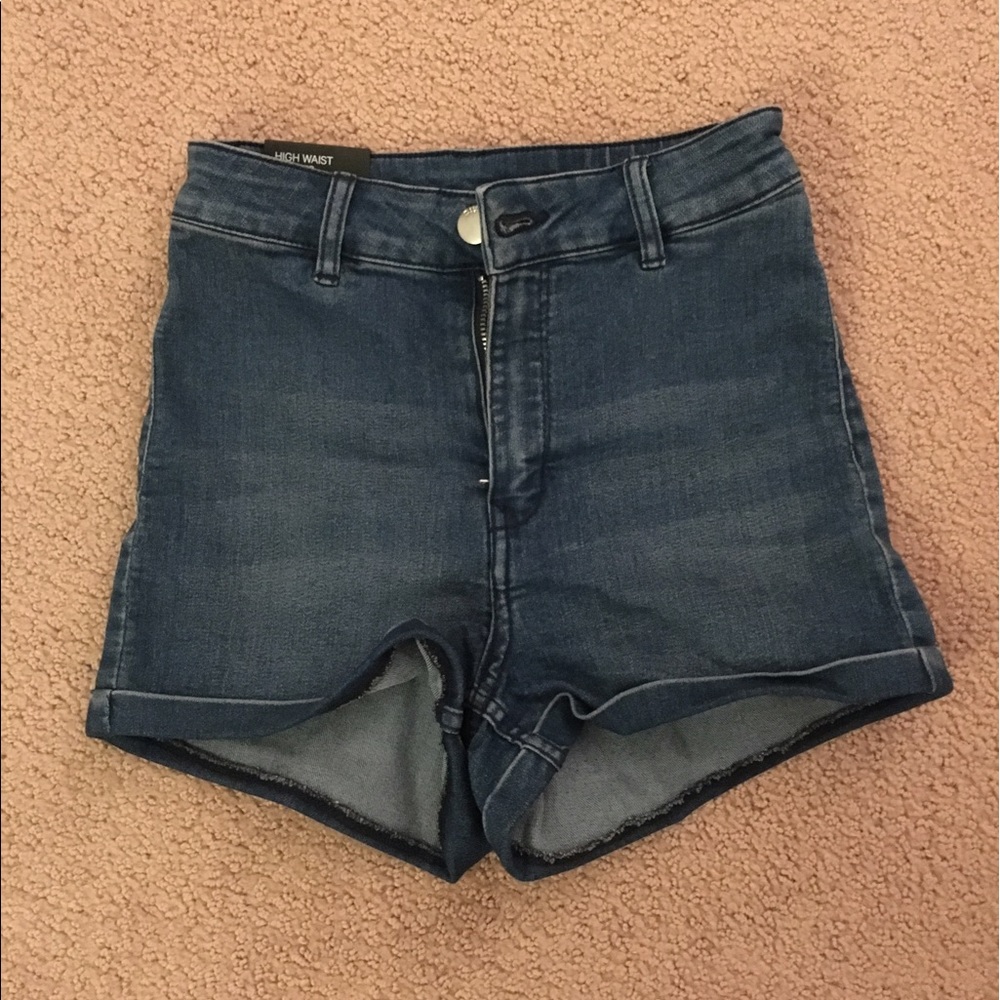 H&M high waist shorts NWT