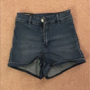 H&M high waist shorts NWT