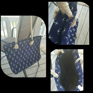 Med Size Nautical Themed Tote Bag 🚨FINAL PRICE🚨