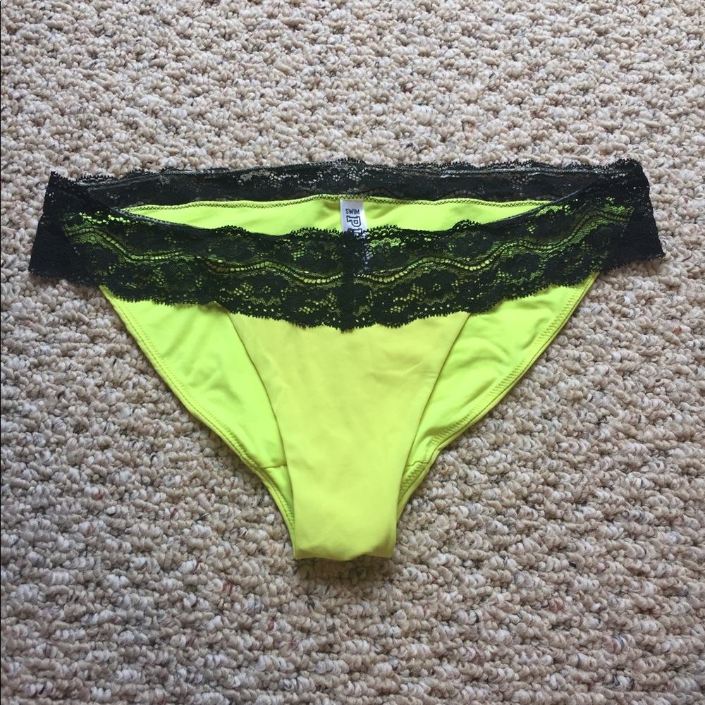 Victoria's Secret Lace Neon Bikini Top