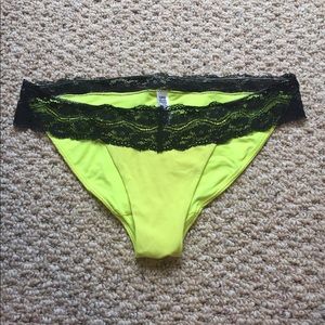 Victoria's Secret Lace Neon Bikini Top