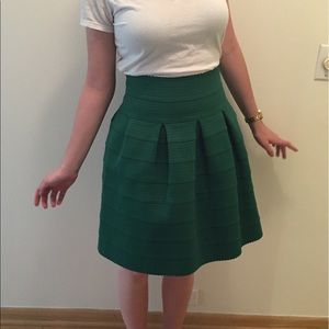 Green rickrack skirt