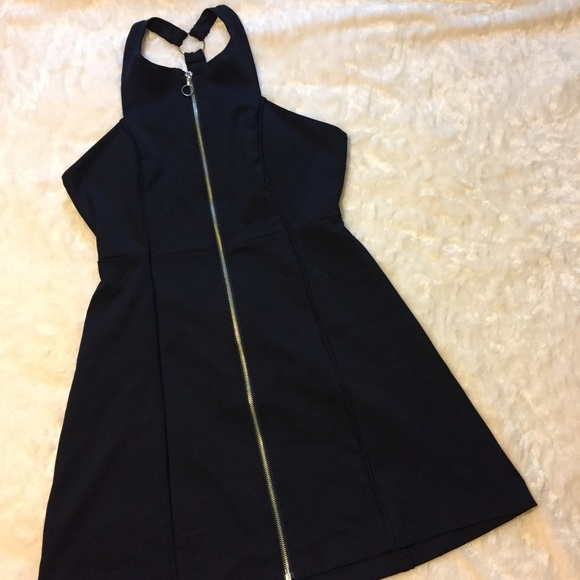 NWOT Free People High Neck Cool Mini Dress - Picture 5 of 8