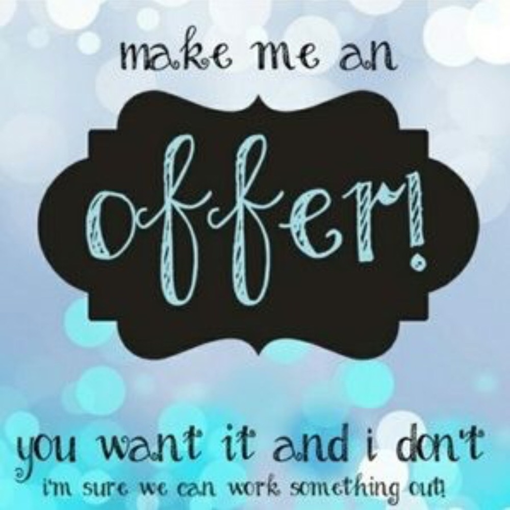 Thank you for visiting my closet! Make an offer!!