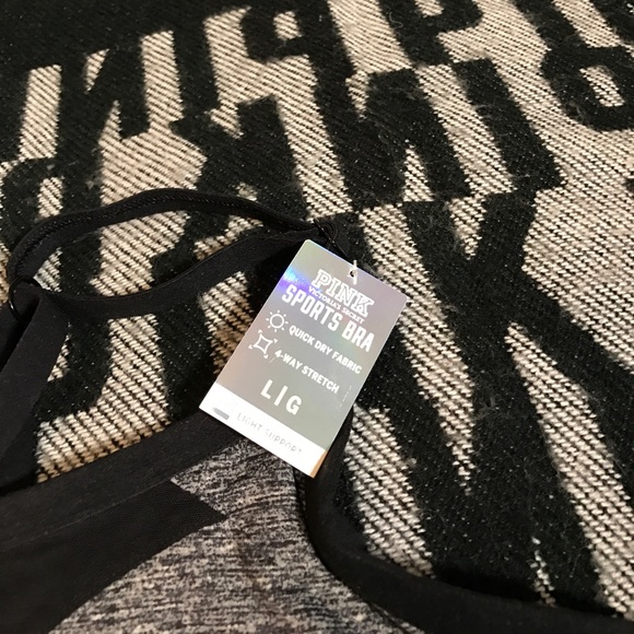 SALE💕VS PINK SPORTS BRA NWT LG - Picture 2 of 3