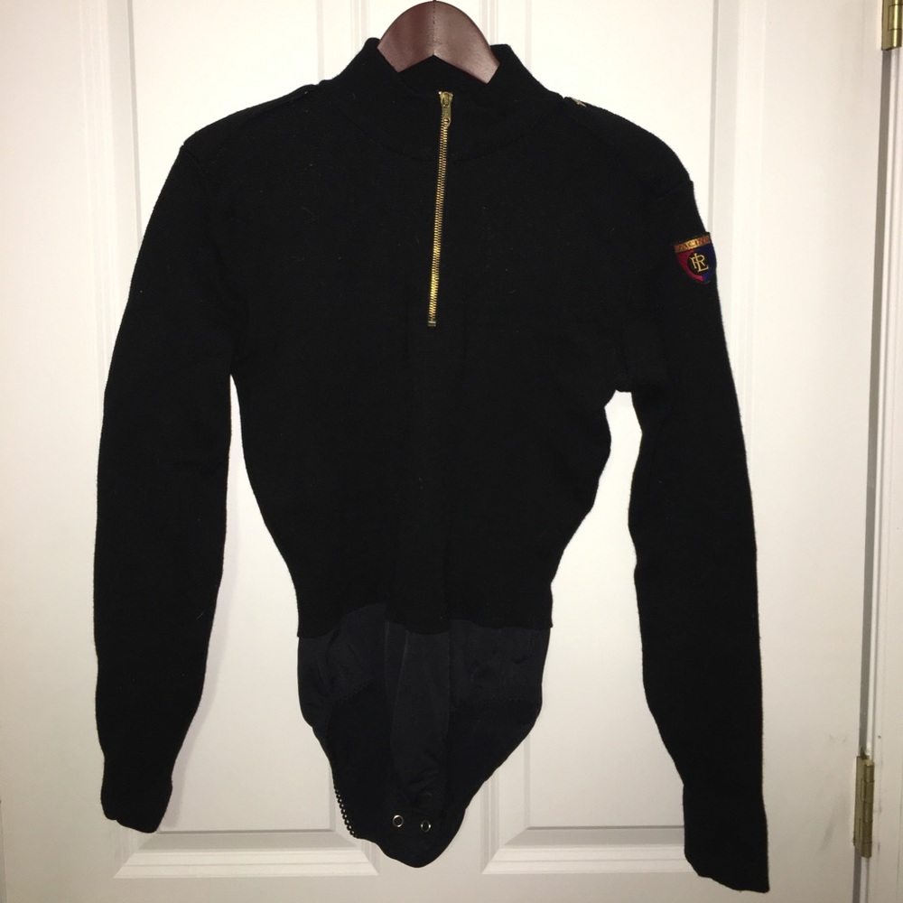 30% OFF ALL BUNDLES - Vintage bodysuit 1/4 zip