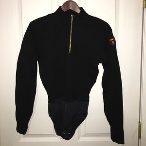 30% OFF ALL BUNDLES - Vintage bodysuit 1/4 zip