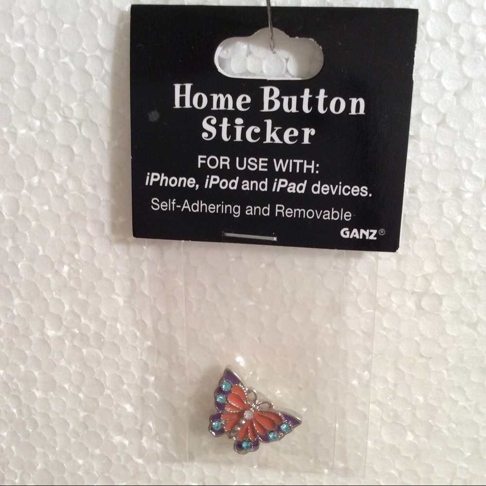 NWT - HOME BUTTON STICKER