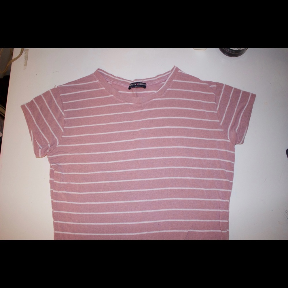 brandy melville striped shirt!