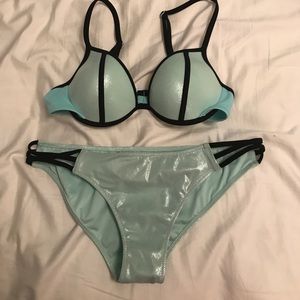 VS Metallic Blue Bikini