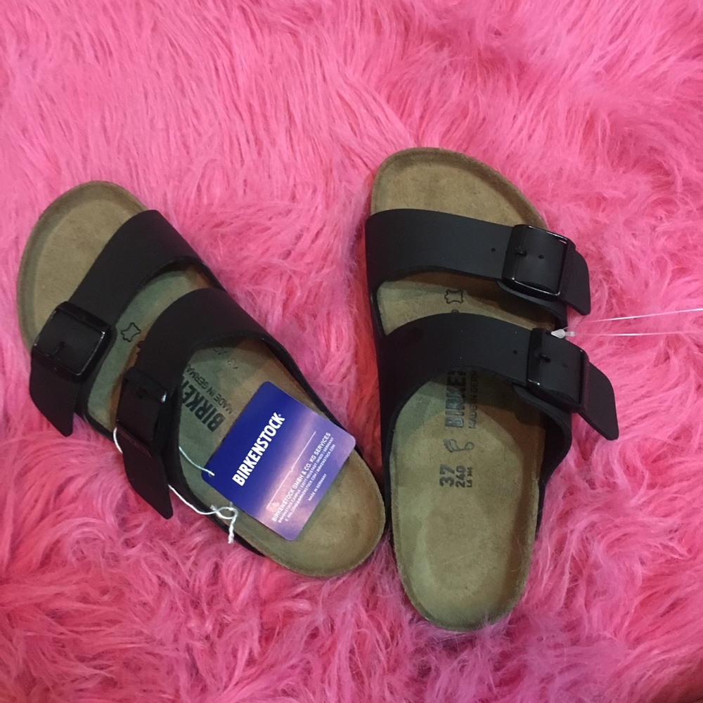 Black Arizona Birkenstocks BNWT