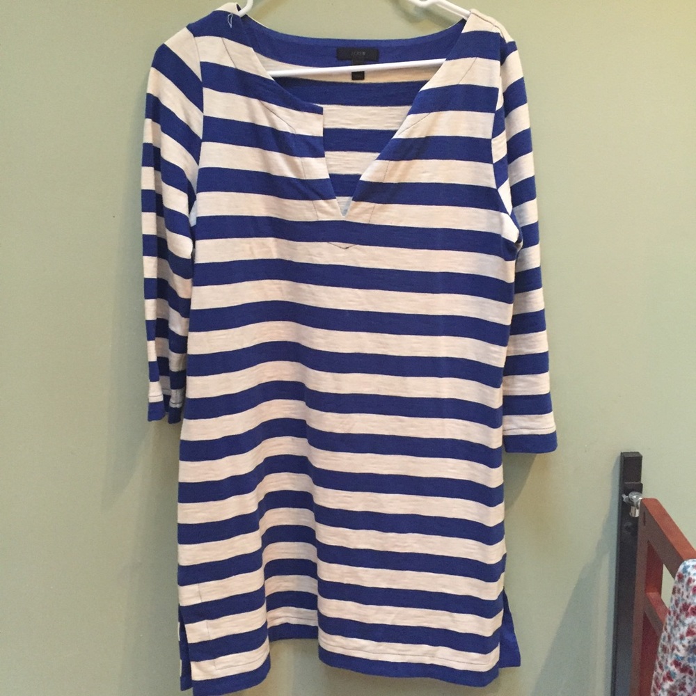 J. Crew Striped Dress
