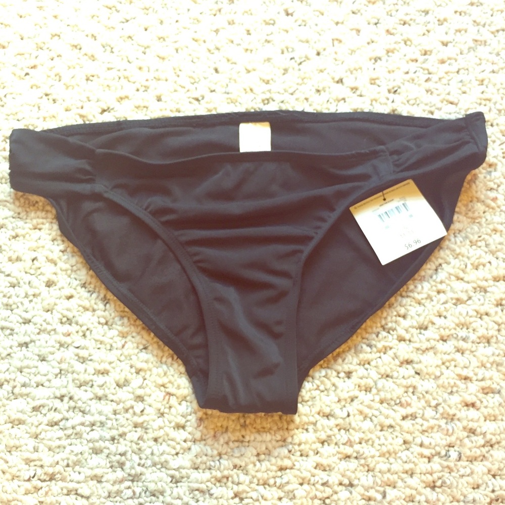 NWT Black Bikini Top