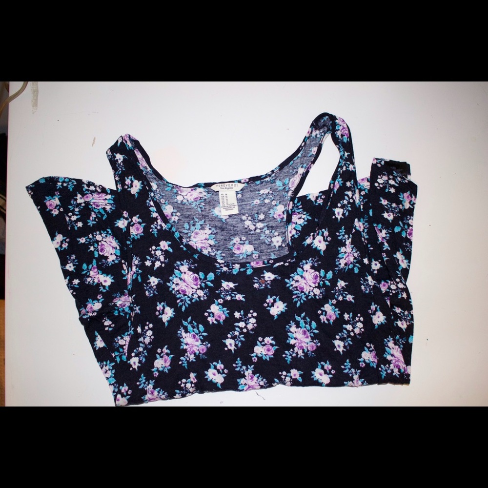 floral flowy tank top!