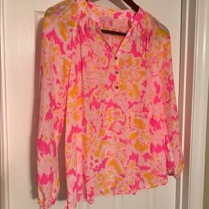 Lilly Pulitzer Elsa Top. Worn twice.