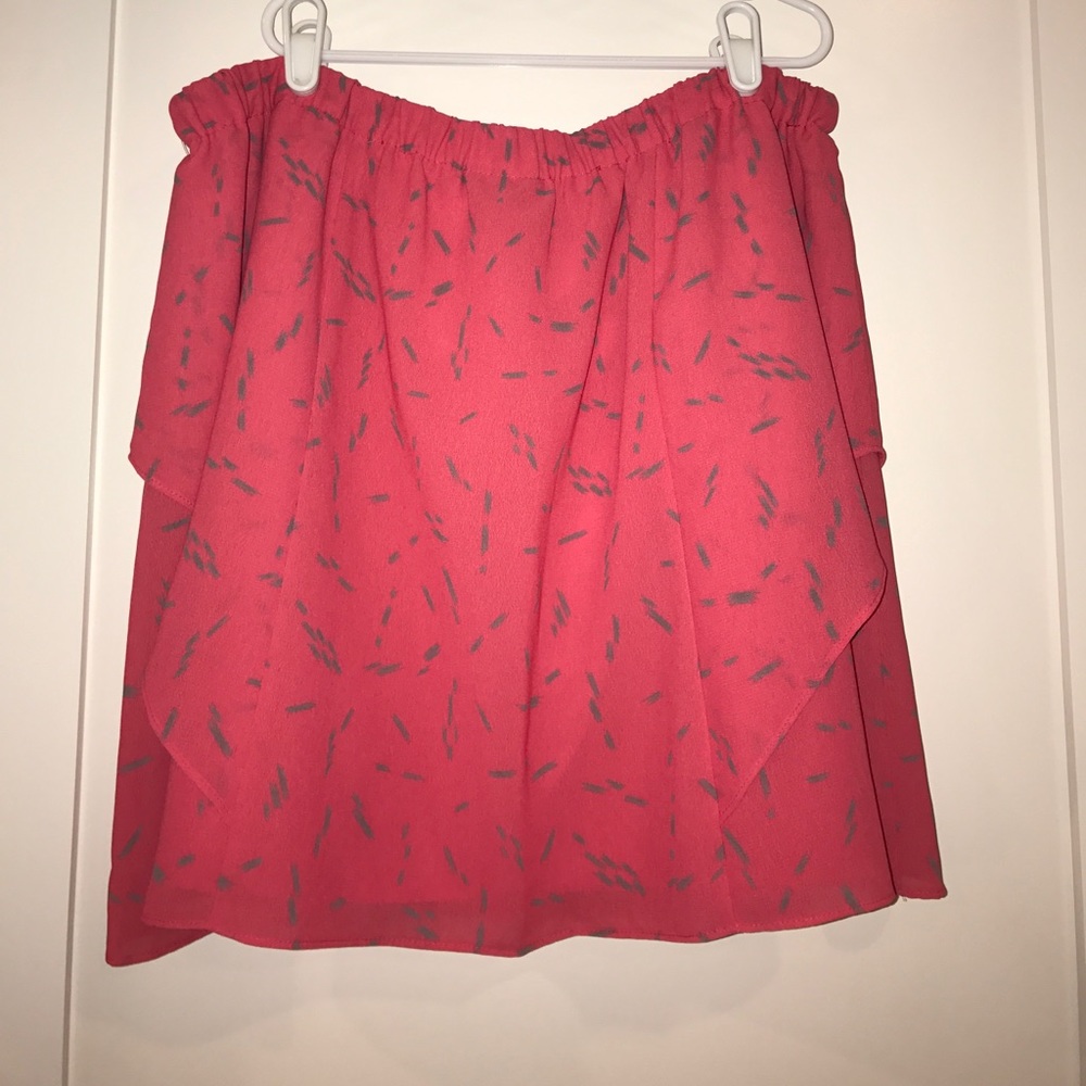 I ❤️ Ronson Pink Skirt