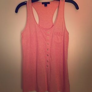 Banana Rep.-cotton coral/peachy tank