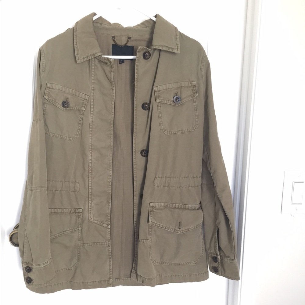 Banana Republic Army Green Military style jacket