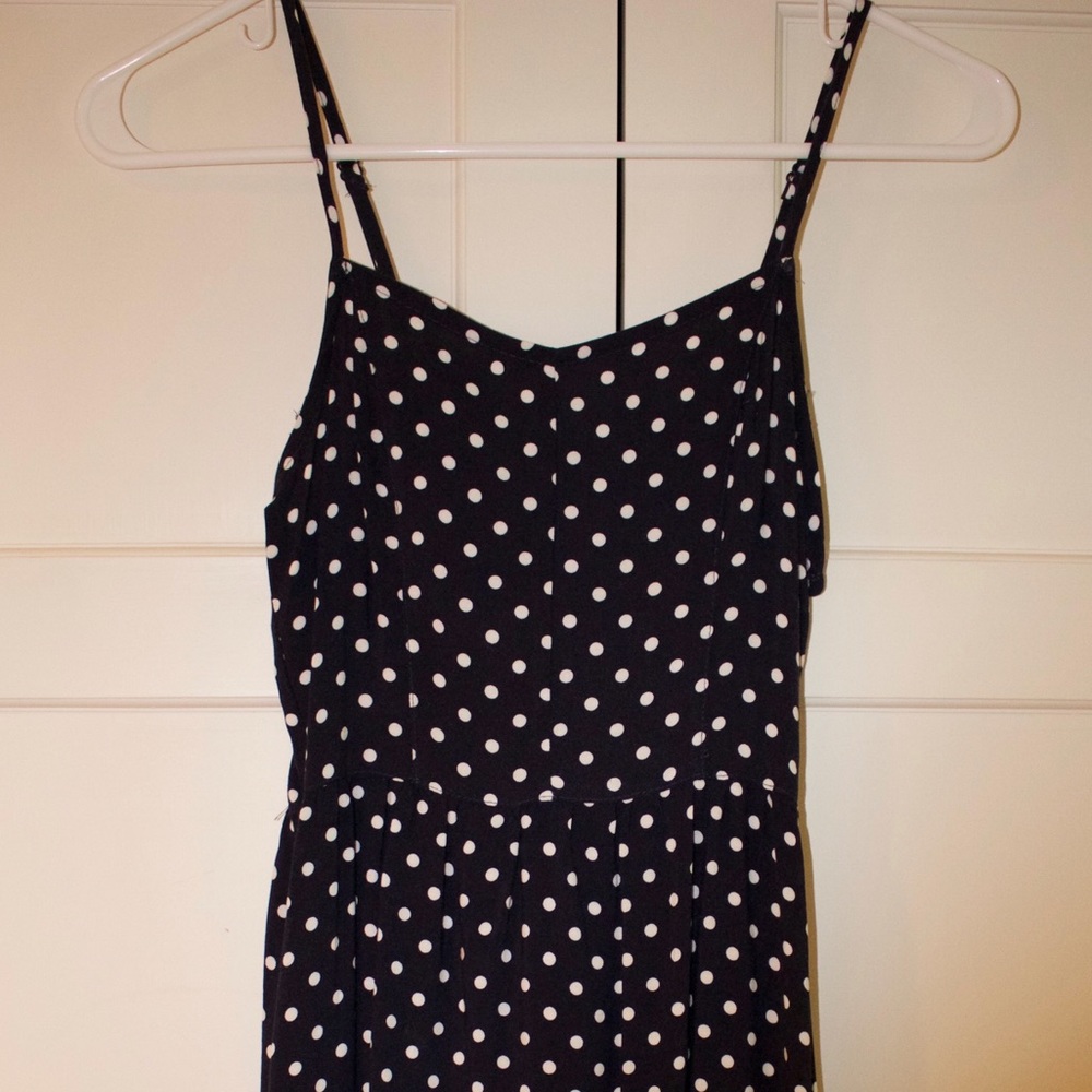 forever 21 simple polka-dot dress!