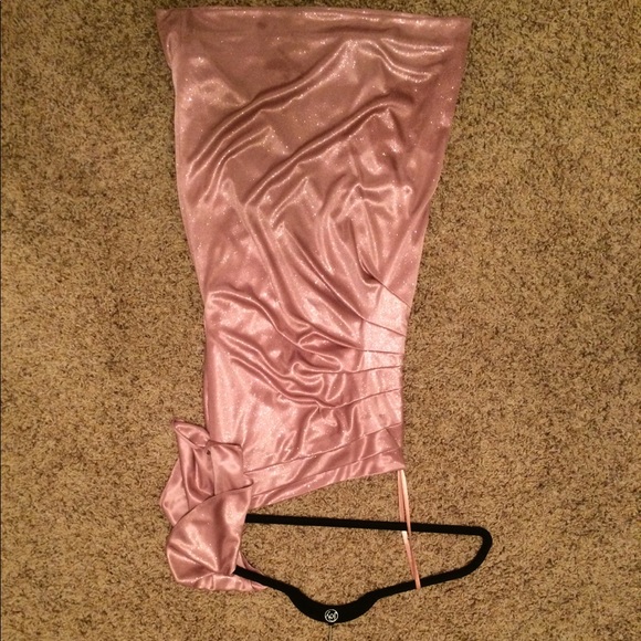 Semi formal/ cocktail dress; sparkle blush - Picture 5 of 5