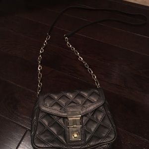 Banana Republic quilted cross body bag