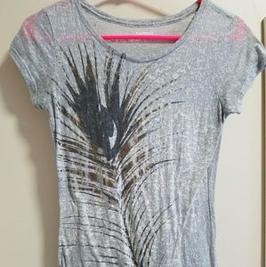 Feather tee shirt