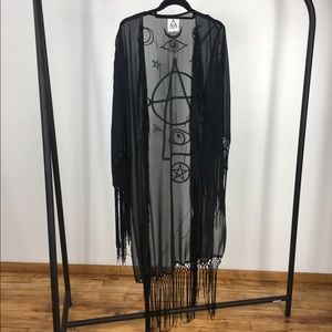 Black Gypsy Warrior Kimono